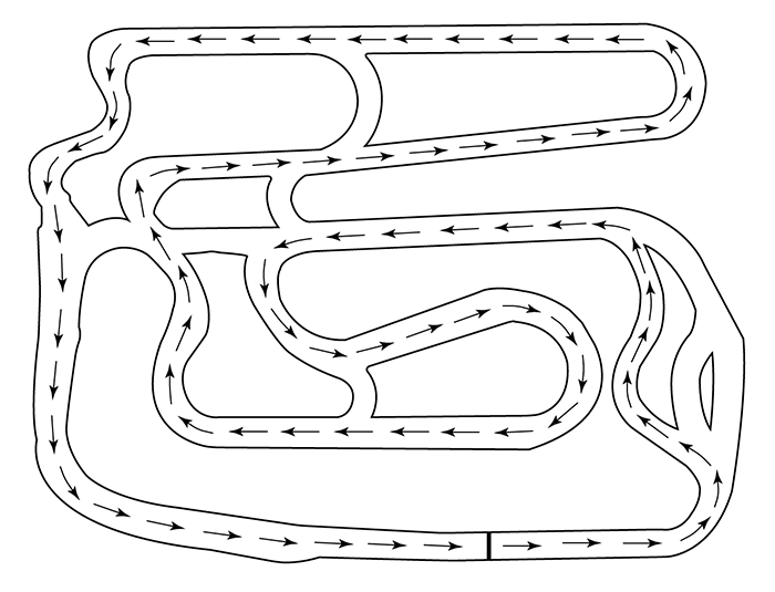 Track Layout J